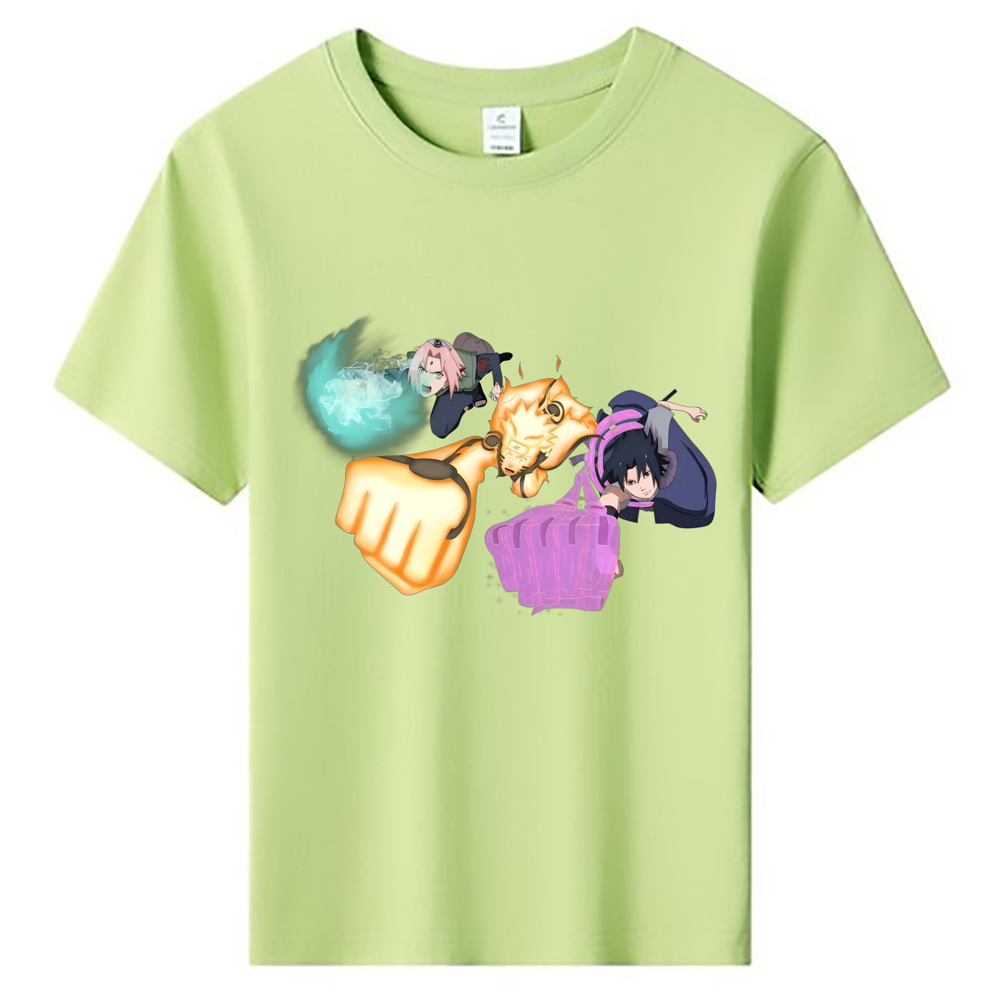 （画像用） NARUTO -ナルト- うずまき ナルト Uzumaki Naruto 綿100％キッズTシャツ（フロントプリント）